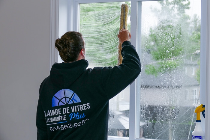 Laveur de vitres résidentiel