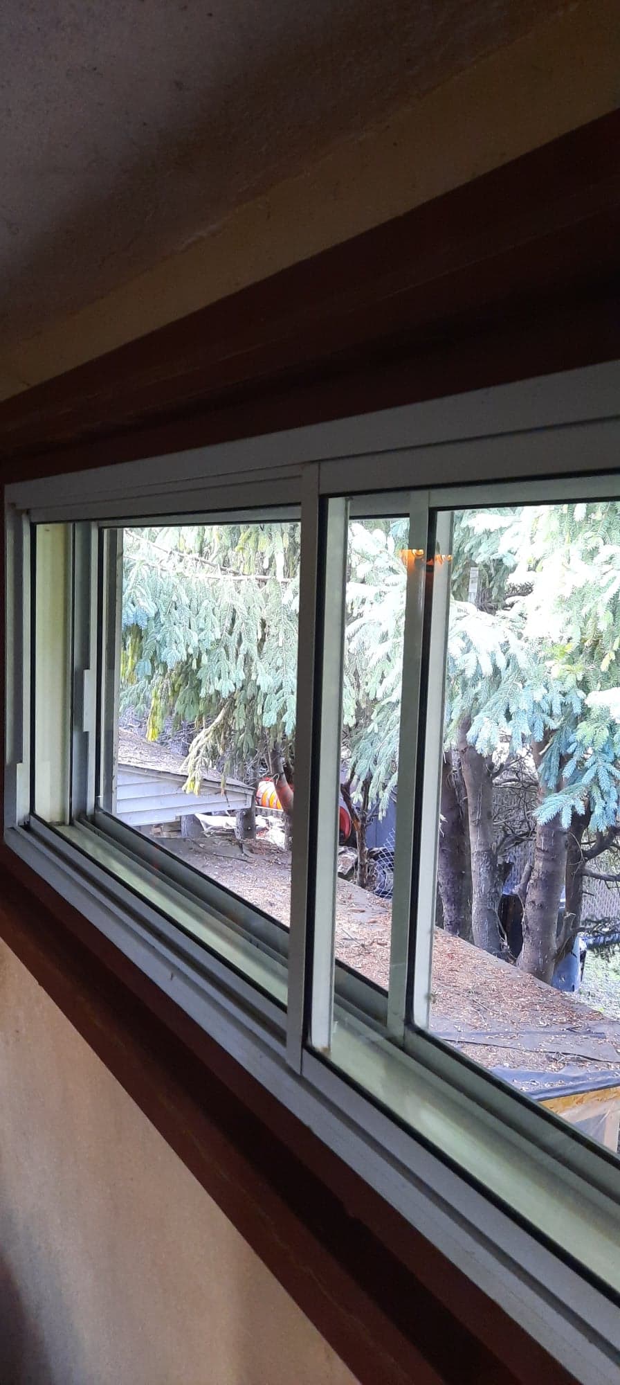 Vitres propres après lavage professionnel