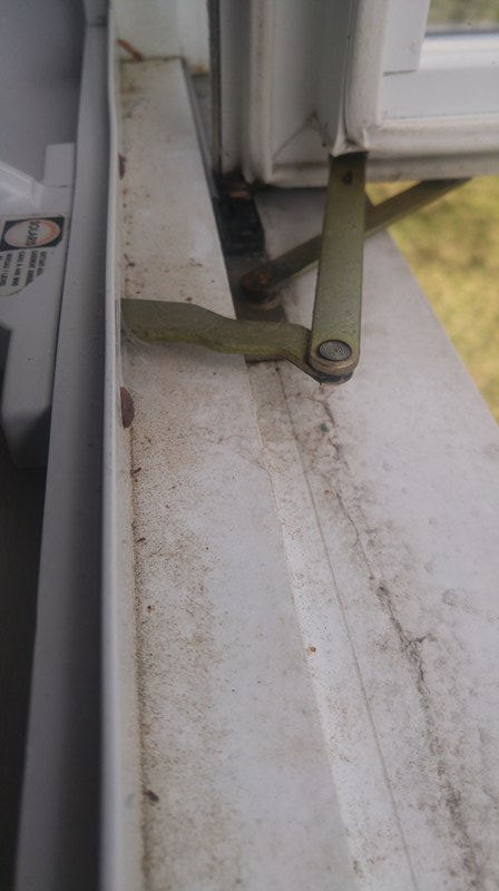 Cadrage sale avant nettoyage