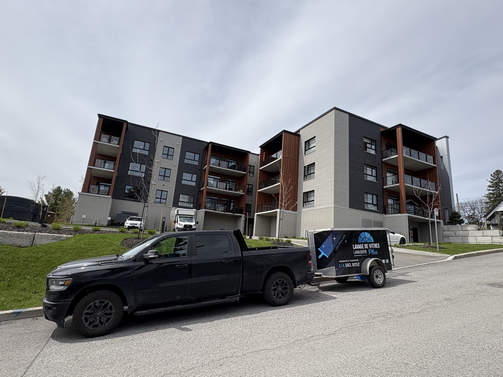 Lavage de vitres copropriétés